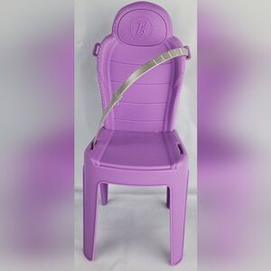 Mattel Barbie 2016 Dream Camper Van RV Replacement Seat w/ Seatbelt - EUC